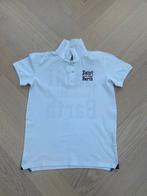 ZGAN: Wit poloshirt van MC2 Saint Barth maat 12 jaar, Ophalen of Verzenden, Zo goed als nieuw, Shirt of Longsleeve, Mc2 St Barth