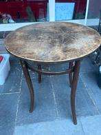 Antieke Fischel Tafel - Rond Houten Blad, Antiek en Kunst, Ophalen
