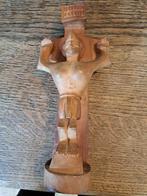 Houten crucifix  ivoorkust, Antiek en Kunst, Ophalen of Verzenden