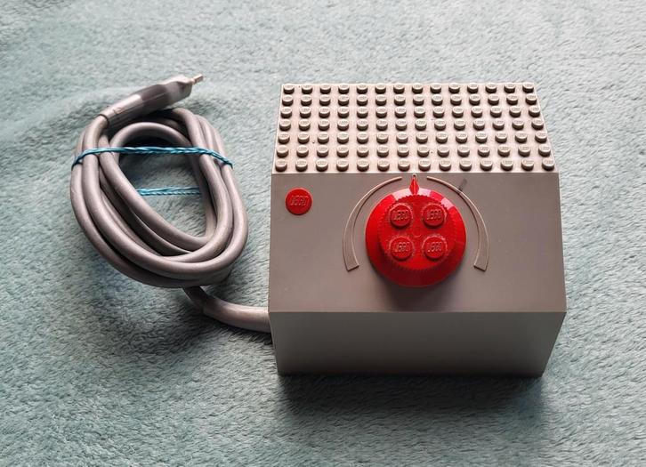 Lego trein 12 Volt rails Transformator (set 740) Grijs., Kinderen en Baby's, Speelgoed | Duplo en Lego, Gebruikt, Lego, Complete set