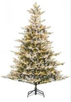 Black Box kunstkerstboom Grand Fir besneeuwd D 132 H 185 cm, Ophalen, Zo goed als nieuw