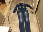 Jeans jumpsuit mt 40 nieuw, Ophalen of Verzenden, Nieuw, Maat 38/40 (M), Blauw