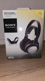 Sony Draadloze Headset, Gebruikt, Bluetooth, Ophalen of Verzenden, Over oor (circumaural)