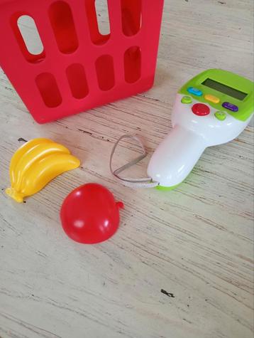 Handscanner boodschappen beschikbaar voor biedingen