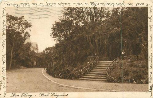(381-029-001) Den Haag Park Zorgvliet, Verzamelen, Ansichtkaarten | Nederland, Zuid-Holland, Ophalen of Verzenden