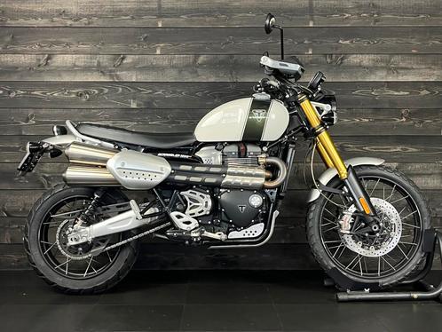 Triumph SCRAMBLER 1200 XE FUSION WHITE (bj 2019), Motoren, Motoren | Triumph, Bedrijf, Toermotor, meer dan 35 kW