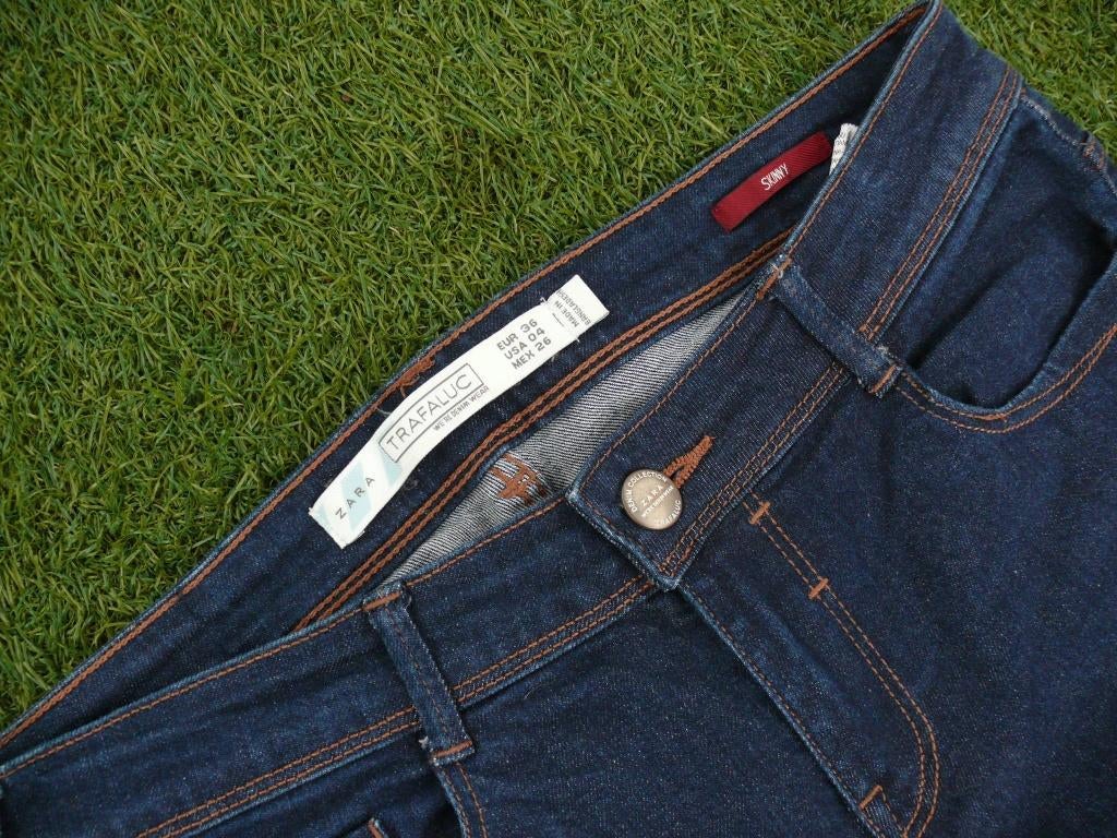 ZARA Trafaluc skinny spijkerbroek maat XS lengte 32  stretch, Blauw, Zara, Ophalen of Verzenden, Zo goed als nieuw
