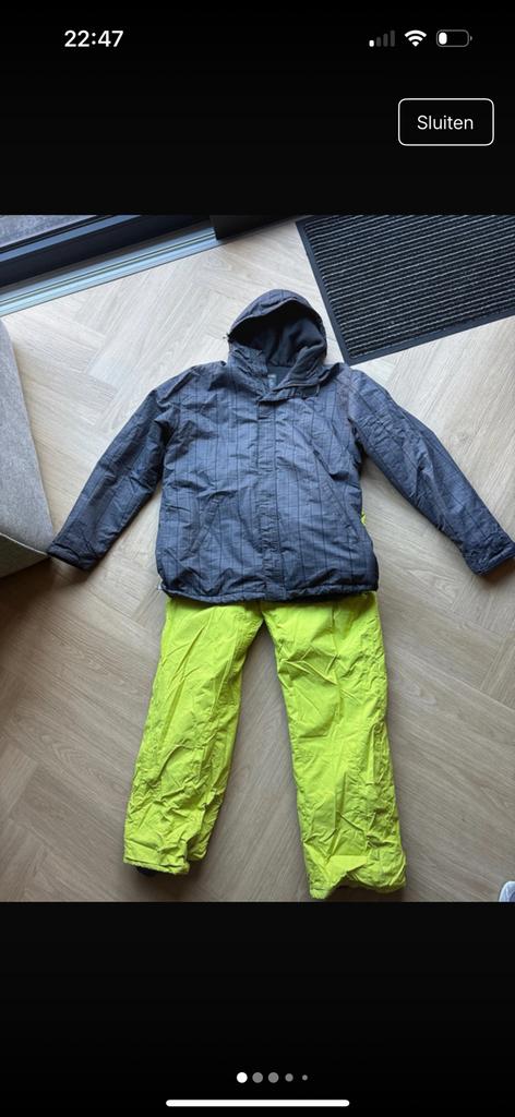 Heren ski jas en ski broek, Kleding | Heren, Ophalen, Gedragen, Overige maten, Jack