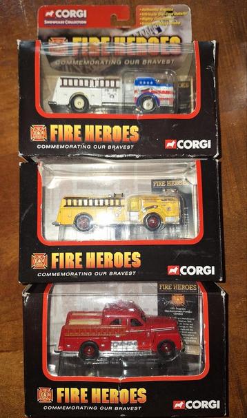 3x corgi Fire heroes beschikbaar voor biedingen