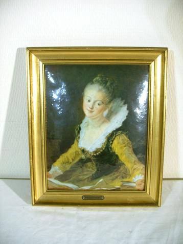 Emaillen portret naar de leerlinge van Fragonard beschikbaar voor biedingen