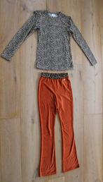 Flare broek en longsleeve van Ai&Ko 164, Gebruikt, Meisje, Ophalen of Verzenden, Setje