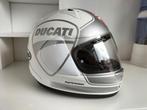 Witte Arai Ducati race helm zgan, Motoren, XL, Tweedehands, Integraalhelm, Arai