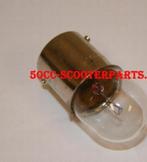 Lamp 12V-10W Helder Ba15 recht 1612106, Motoren, Tuning en Styling, Ophalen of Verzenden, 50cc-Scooterparts, Info@50cc-scooterparts.nl