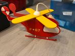 Houten kinderkamer hanglamp helicopter, Ophalen, Gebruikt, Lamp