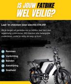 Reparatie fatbike Amsterdam, Fietsen en Brommers, Fietsonderdelen, Ophalen of Verzenden, Algemeen