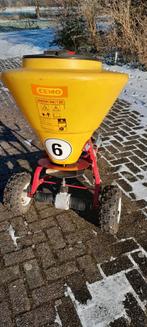 Zoutstrooier kunstmeststrooier, Ophalen