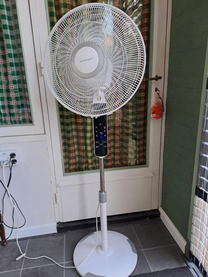 Silvercrest ventilator met afstandsbediening, Witgoed en Apparatuur, Ventilatoren, Gebruikt, Vloerventilator, Ventilator met afstandsbediening