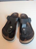 Birkenstock Gizeh Zwart Leer Maat 30, Kleding | Dames, Schoenen, Slippers, Zwart, Ophalen of Verzenden, Gedragen