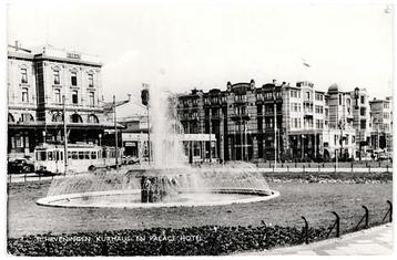 970350 Scheveningen Kurhaus Palace Hotel 1959 zegel verw beschikbaar voor biedingen