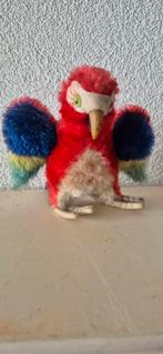 Vintage Steiff Papagaai - Vintage Pluche Vogel, Antiek en Kunst, Antiek | Speelgoed, Ophalen of Verzenden