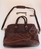 MD vintage shoulder bag, Ophalen of Verzenden, Zo goed als nieuw, Bruin, Overige merken