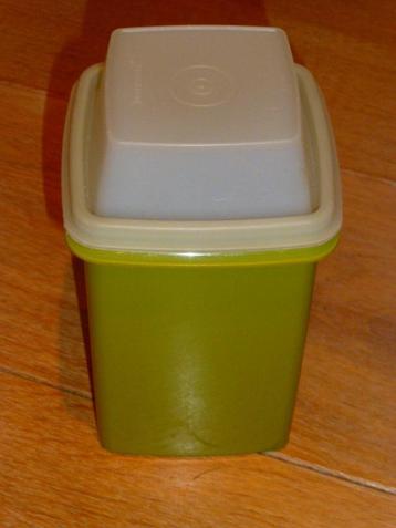 Tupperware opberg trommel groen Augurken bak  beschikbaar voor biedingen