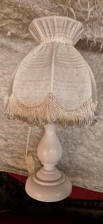 Vintage Tafellamp met Franjes nachtlamp, Ophalen of Verzenden
