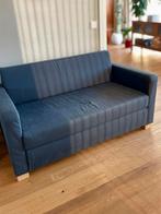 IKEA (slaap)bankje - Compact en comfortabel!, Ophalen, Gebruikt, 90 cm, Blauw