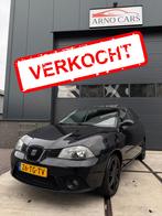 Seat Ibiza 1.4 - 2006 Zwart|NWE APK|COMPLEET IN ORDE, Auto's, Voorwielaandrijving, 4 cilinders, 100 pk, Origineel Nederlands
