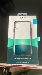 Mous protective glass clear case iPhone X / xs hoesje, Telecommunicatie, Mobiele telefoons | Samsung, Nieuw, 64 GB, Zwart, Verzenden