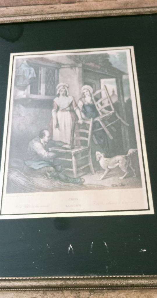 The "Cries of London" by Francis Wheatley 4 stuks, Antiek en Kunst, Kunst | Etsen en Gravures, Ophalen of Verzenden