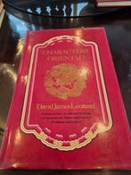 Characters Oriental - David James Leonard, Ophalen of Verzenden, Zo goed als nieuw, Overige onderwerpen, David James Leonard
