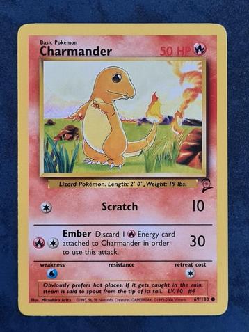 Pokemon Base Set 2 69 Charmander beschikbaar voor biedingen