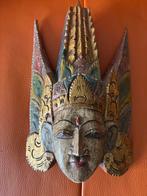 Houten Balinees Masker, Ophalen of Verzenden