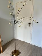 Staande schemerlamp brons, Huis en Inrichting, Lampen | Vloerlampen, Ophalen, Zo goed als nieuw, 150 tot 200 cm