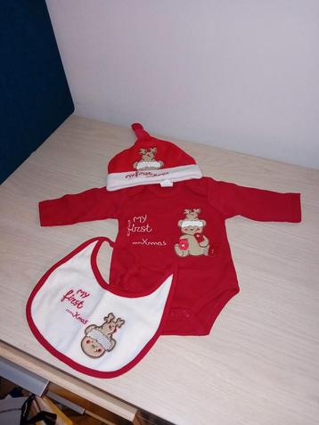 My frist cristmas setje maat 50/56 beschikbaar voor biedingen