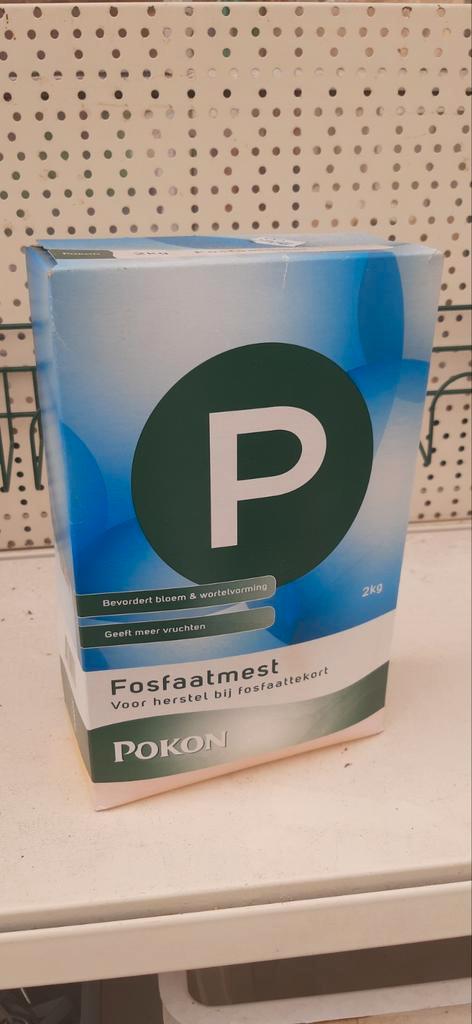 Pokon Fosfaatmest - 2kg, Tuin en Terras, Aarde en Mest, Kunstmest, Ophalen of Verzenden