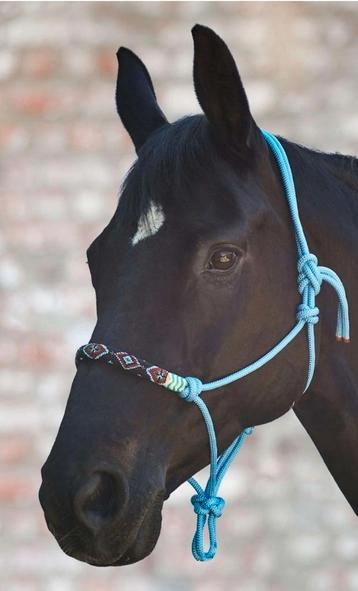 Waldhausen Touwhalster Pearls Azure Blue beschikbaar voor biedingen