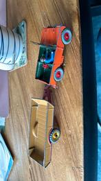 Dinky toys jeep&aanhanger, Hobby en Vrije tijd, Modelauto's | 1:24, Gebruikt, Ophalen of Verzenden