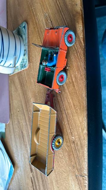 Dinky toys jeep&aanhanger 