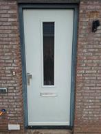 Geisoleerde voordeur + kozijn 2315 x 930 mm, Gebruikt, Deurkozijn, Inclusief glas, 225 cm of meer