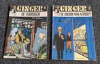 Ginger, betreft 2 stripboeken., Gelezen, Jidehem, Ophalen of Verzenden, Meerdere stripboeken