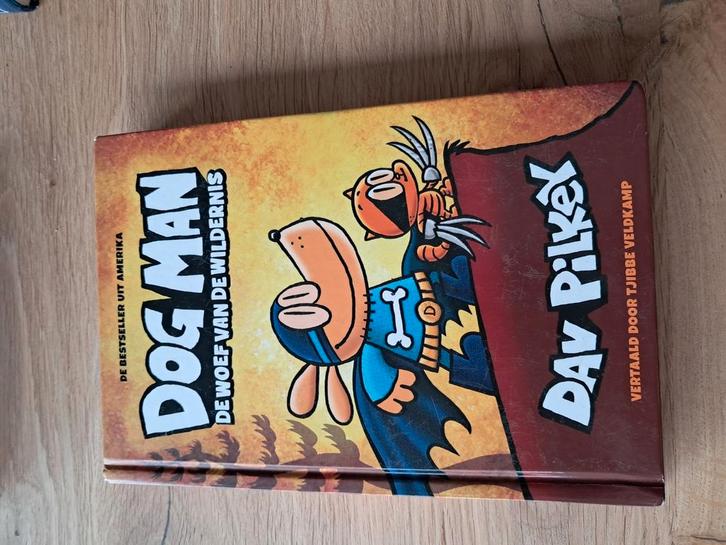 Dav Pilkey - De woef van de wildernis, Boeken, Kinderboeken | Jeugd | onder 10 jaar, Zo goed als nieuw, Fictie algemeen, Ophalen of Verzenden