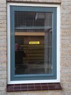 HARDHOUTEN RAAMKOZIJN MET UITZET RAAM, Ophalen, Gebruikt, Hout, Raamkozijn