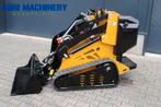 Rexus minishovel/skidster - 24pk | Kubota/Bobcat 550kg hef, Zakelijke goederen, Machines en Bouw | Kranen en Graafmachines, Ophalen of Verzenden