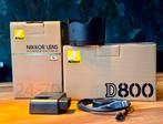 Nikon D800 met Nikkor 24-70mm 1:2.8 32322 clicks,, Ophalen, Gebruikt, Spiegelreflex, Nikon