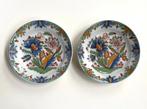 Twee Makkum Polychroom Wandborden, Ophalen of Verzenden