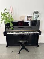 Zwarte piano, Muziek en Instrumenten, Piano's, Ophalen, Gebruikt, Zwart, Piano