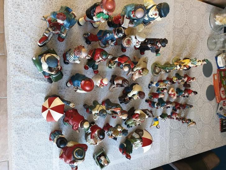 Gilde clows collectie, Verzamelen, Beelden en Beeldjes, Zo goed als nieuw, Ophalen