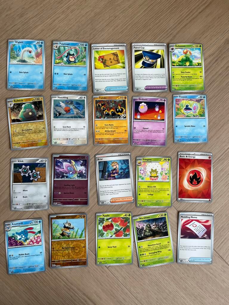 Pokémon Kaarten Diverse Sets, Ophalen of Verzenden, Nieuw, Losse kaart